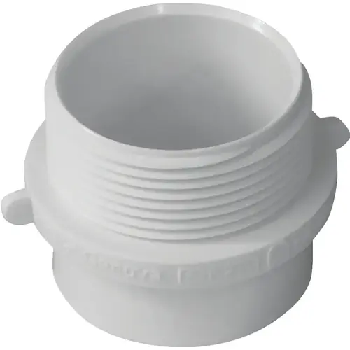 193211-11 Pipe Adapter, 1-1/2 x 1-1/4 in, Spigot x MIP, PVC, SCH 40 Schedule