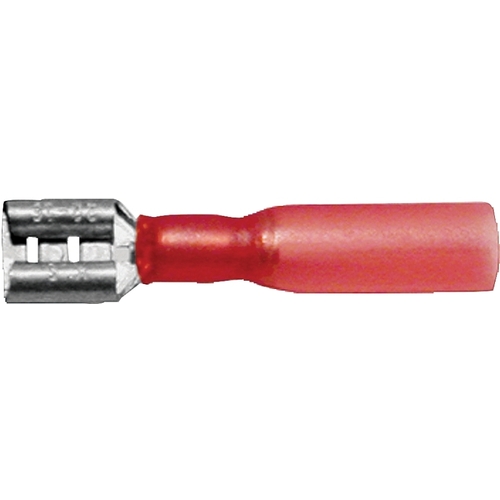 Calterm 65741 Connector, 22 to 18 AWG Wire, Copper Contact, Red - pack of 10