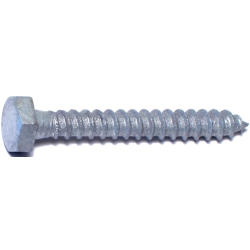MIDWEST FASTENER 05557 SCREW LAG HEX GALV 1/4X2 - pack of 100