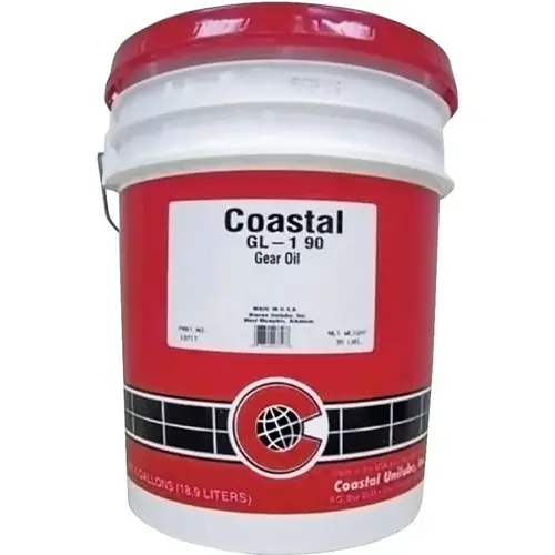 Gear Oil, 90, 35 lb Light Amber