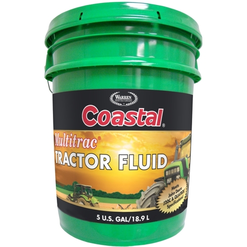 Coastal 42909 Hydraulic Oil, 10W-30, 5 gal Pail Amber