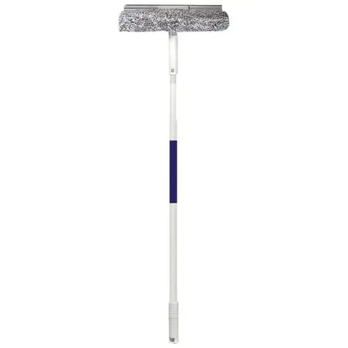 Squeegee and Scrubber Kit, 39-3/4 in OAL, Gray/White