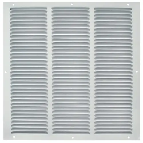 Air Return Grille, 18 in L x 18 in W, White