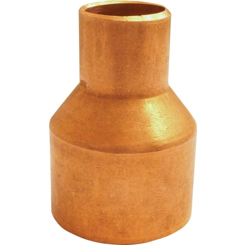 EPC 30772 101R Series Reducing Pipe Coupling with Stop, 1-1/2 x 3/4 in, Sweat
