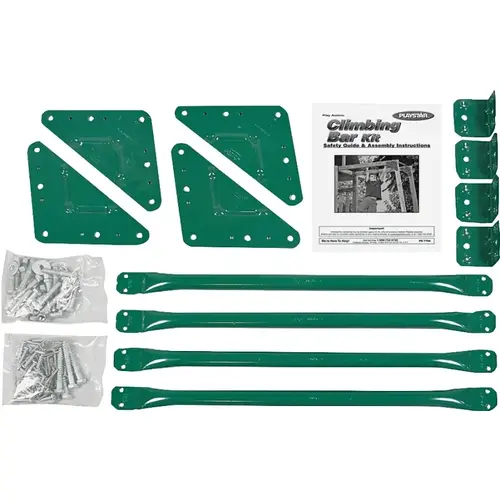 PLAYSTAR PS 7766 Climbing Bar Kit, Metal