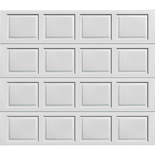 WAYNE DALTON 8000 Garage Door, 8 ft W Door, 7 ft H Door, Steel Door, White
