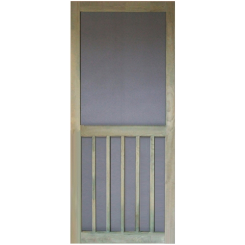 Kimberly Bay DST536 Screen Door, 35-3/4 in W, 79-3/4 in H, Natural