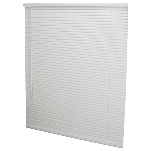 Simple Spaces PVCMB-12A Blind, 64 in L, 39 in W, Vinyl, White