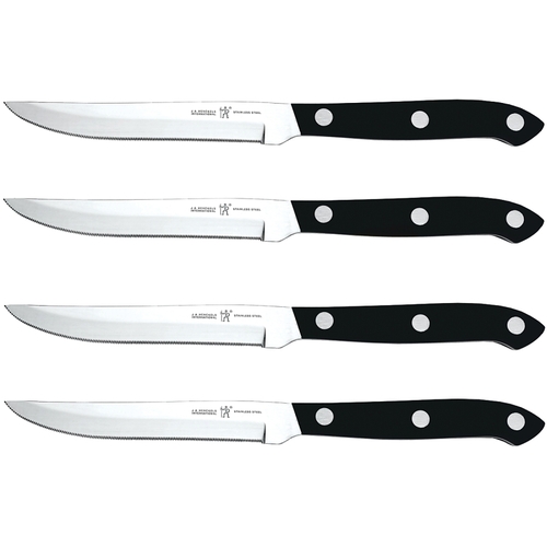 Zwilling J.A Henckels 39323-100 Everedge Plus Series Steak Knife Set, Stainless Steel Blade
