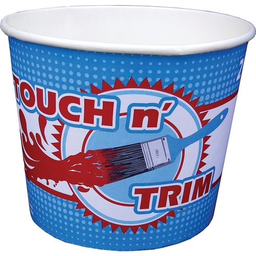 ENCORE Plastics 1001318-XCP25 Touch n' Trim 5T1 Paint Container, 2.5 qt Capacity, Paper - pack of 25