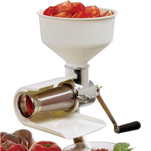 Sauce Master, 3 qt Capacity, Aluminum/Plastic/Steel, White