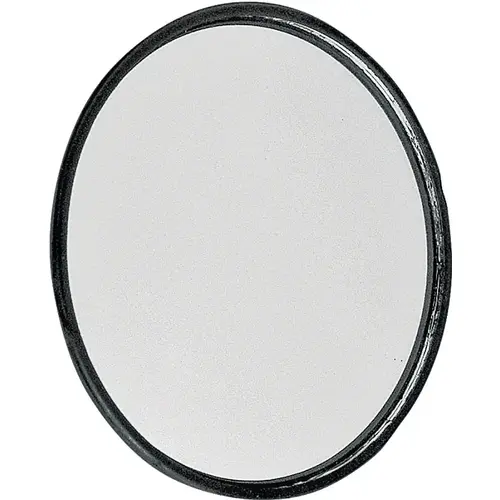 PM Company, LLC V600 Blind Spot Mirror, Round, Aluminum Frame Black/Clear