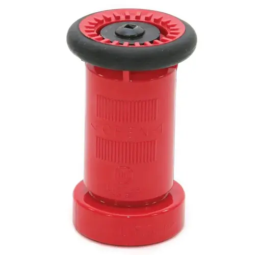 Abbott Rubber JAHN-150 Nozzle, 1-1/2 in, NPT, Thermoplastic Rubber, Brass