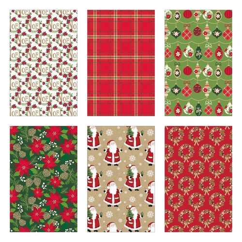 Hometown Holidays 68303 Gift Wrap, Paper
