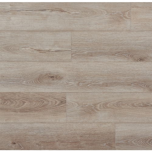 Santa Monica Series Flooring Plank, 48 in L, 7 in W, Beveled Edge, Authentic Wood Pattern, Vinyl - pack of 10