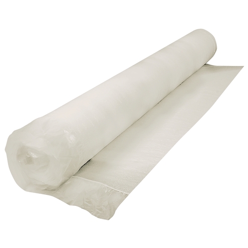 Unison Underlayment, 25 ft L, 48 in W, 3/32 in Thick, Polyethylene