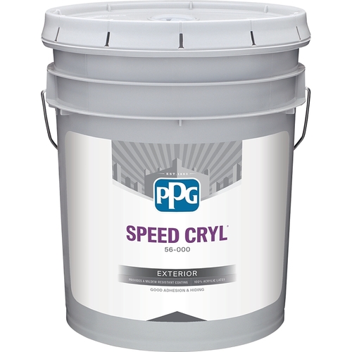 PPG 56-410XI/05 SPEED CRYL 56-410XI 56-440XI-5G Exterior Paint, Satin, 5 gal