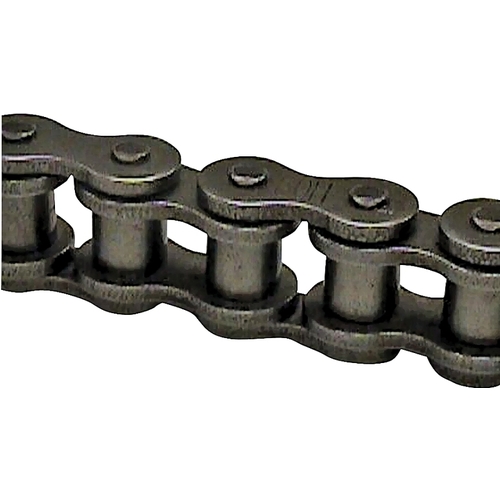 Roller Chain, #41, 10 ft L, 1/2 in TPI/Pitch, Shot Peened