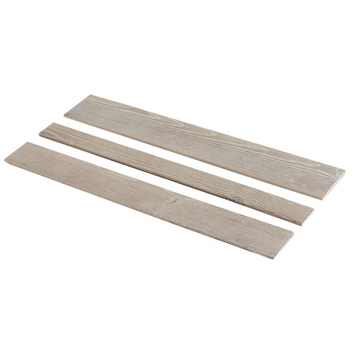 TIMBERWALL TWWESIL Weld Series Wall Plank, 31-1/2 in L, 2-3/8, 3-9/16, 4-3/4 in W, 10.3 sq-ft Coverage Area, Pine Wood