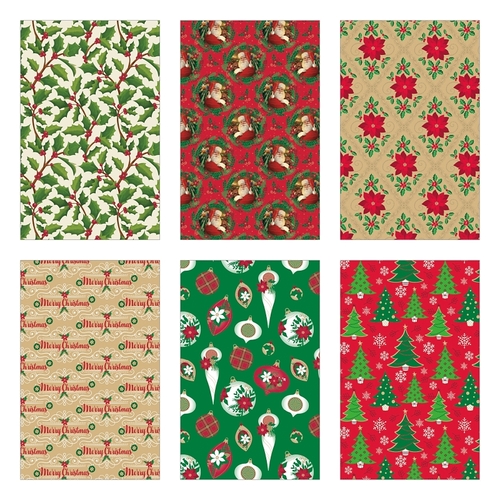 Gift Wrap Assortment, Paper - pack of 60