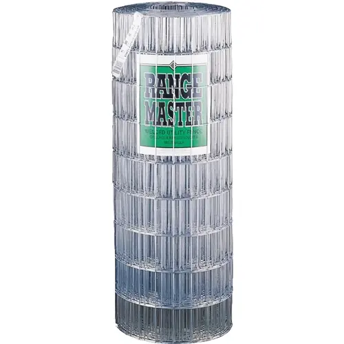 Jackson Wire 10013814 10 01 38 14 Welded Wire Fence, 100 ft L, 36 in H, 2 x 4 in Mesh, 12-1/2 Gauge, Galvanized