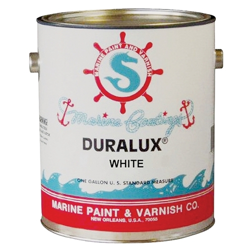 Duralux M720-1-XCP4 Marine Enamel, Gloss, White, 1 gal Can - pack of 4