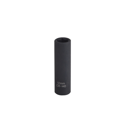 Deep Impact Socket, 12 mm Socket, Black Phosphate