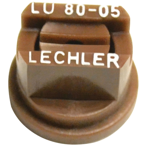 Green Leaf LU 80-05 6PK Spray Nozzle, Multi-Range Universal Flat, Polyoxymethylene, Brown - pack of 6