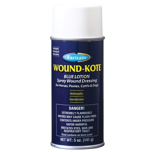 Wound-Kote Wound Lotion, Lotion, Blue, 5 oz