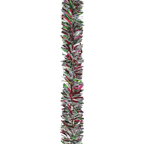 Holiday Garland, 10 ft L, Green/Red