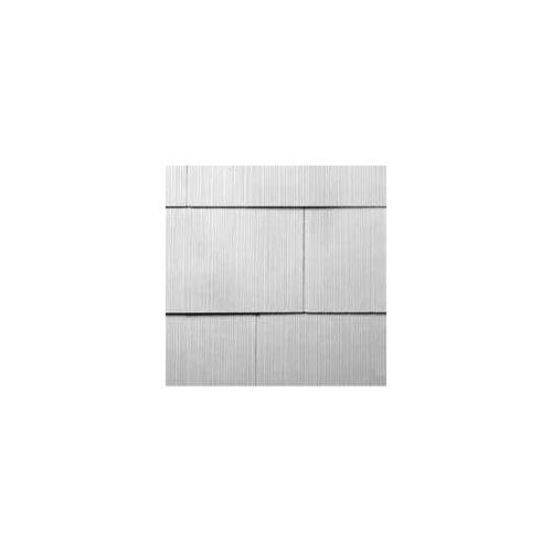 GAF 2213000WG WeatherSide Series Shingle Siding, 12 in L Nominal, 24 in W Nominal, 11/64 in Thick Nominal, White - pack of 18