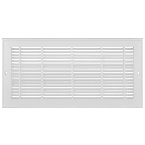 IMPERIAL RG2293 Sidewall Grille, 15-1/4 in L, 9-1/4 in W, Polystyrene, White
