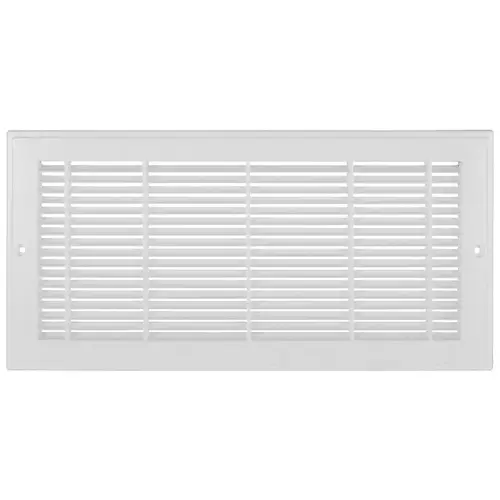 IMPERIAL RG2293 Sidewall Grille, 15-1/4 in L, 9-1/4 in W, Polystyrene, White