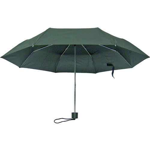 Diamondback 123 Mini Rain Umbrella, Nylon Fabric, Black Fabric, 19 in