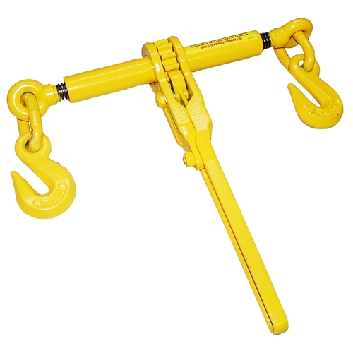 Load Binder, XHD, 9200 lb Working Load, Hook End Fitting, 1/2 in End Fitting Trade, 6 in L Take Up, Steel