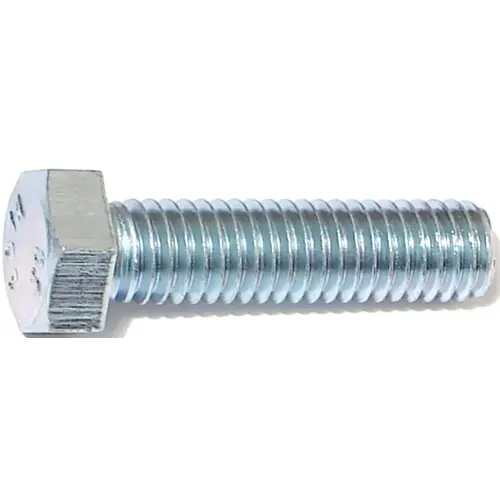 Bolt, 3/8-16 in Thread, 1-1/2 in OAL, 2 Grade, Zinc, Zinc, Coarse Thread - pack of 100