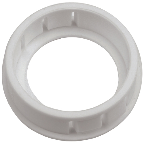 Conduit Bushing, Nylon, White, 1 in Dia Panel Hole, 0.453 in Thick Panel