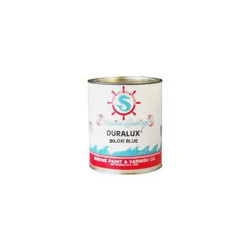 Marine Enamel, High-Gloss, Biloxi Blue, 1 qt Can
