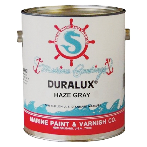Duralux M731-1 Marine Enamel, High-Gloss, Haze Gray, 1 gal Can