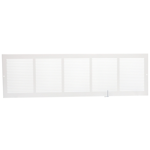 GRILLE SIDEWALL WHITE 30INX8IN