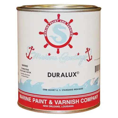 Marine Enamel, Gloss, White, 1 qt Can