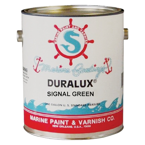 Duralux M749-1 Marine Enamel, Signal Green, 1 gal Can