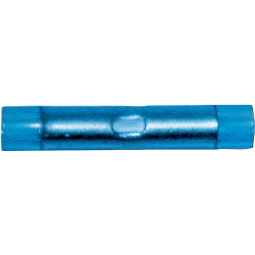 Butt Splice Connector, 600 V, Blue - pack of 10