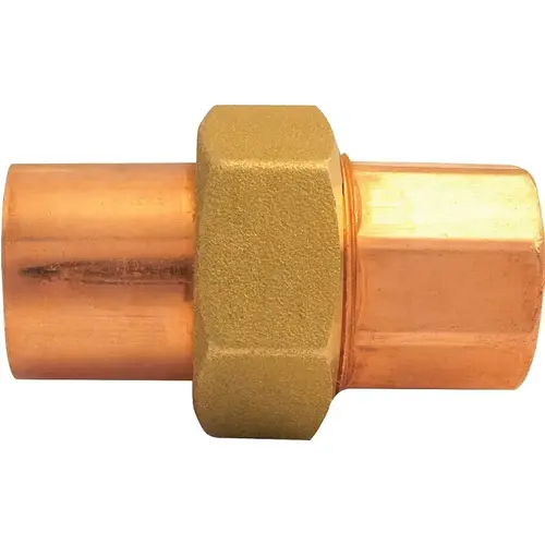 ELKHART PRODUCTS 33584 Pipe Union, 1 in, Sweat, Copper