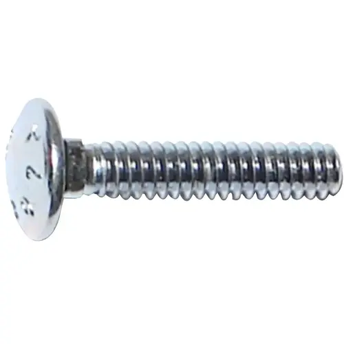 Carriage Bolt, 5/8-11 Thread, 12 in OAL, Galvanized - pack of 15