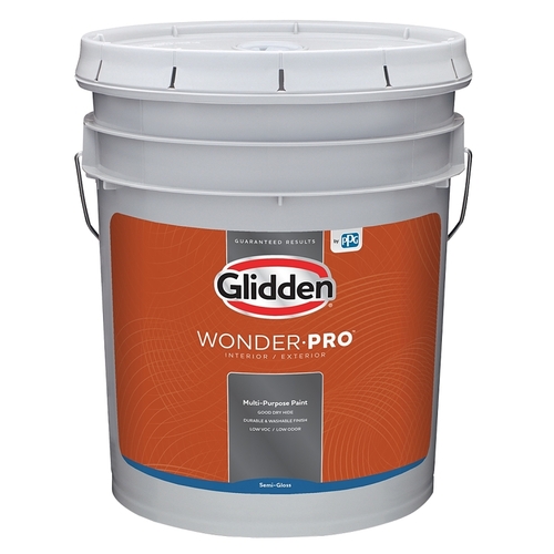 Wonder-Pro GLWP32 Series Paint, Semi-Gloss, Pastel Base/White, 5 gal