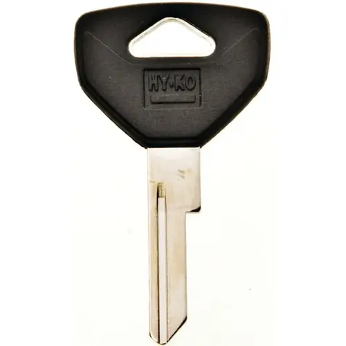 Key Blank, Brass/Plastic, Nickel, For: Chrysler, Dodge, Eagle, Jeep, Plymouth Vehicles