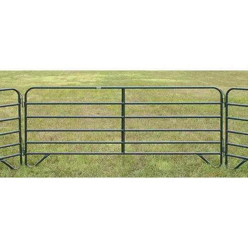 Utility Corral Panel, 20 Gauge, Steel, Gray, Powder-Coated