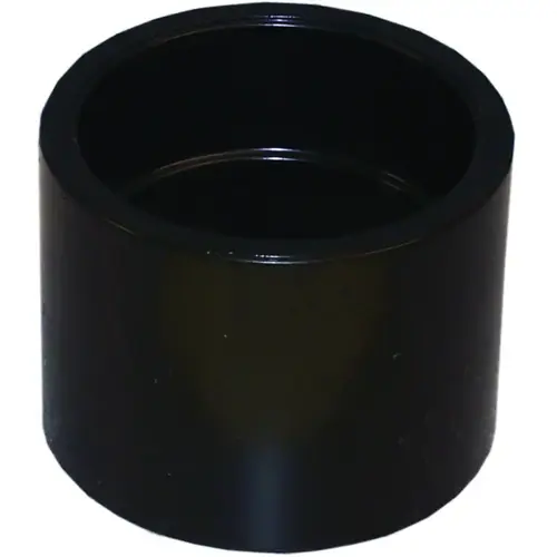 CANPLAS 103001RBC Repair Pipe Coupling, 1-1/2 in, Hub, ABS, Black, 40 Schedule