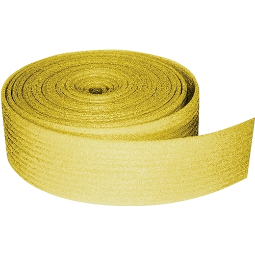 Sill Seal, 3-1/2 in W, 50 ft L Roll, Polyethylene, Yellow - pack of 9